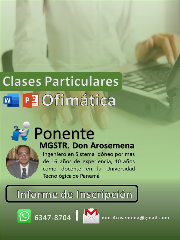 Se docta clase de ofimática