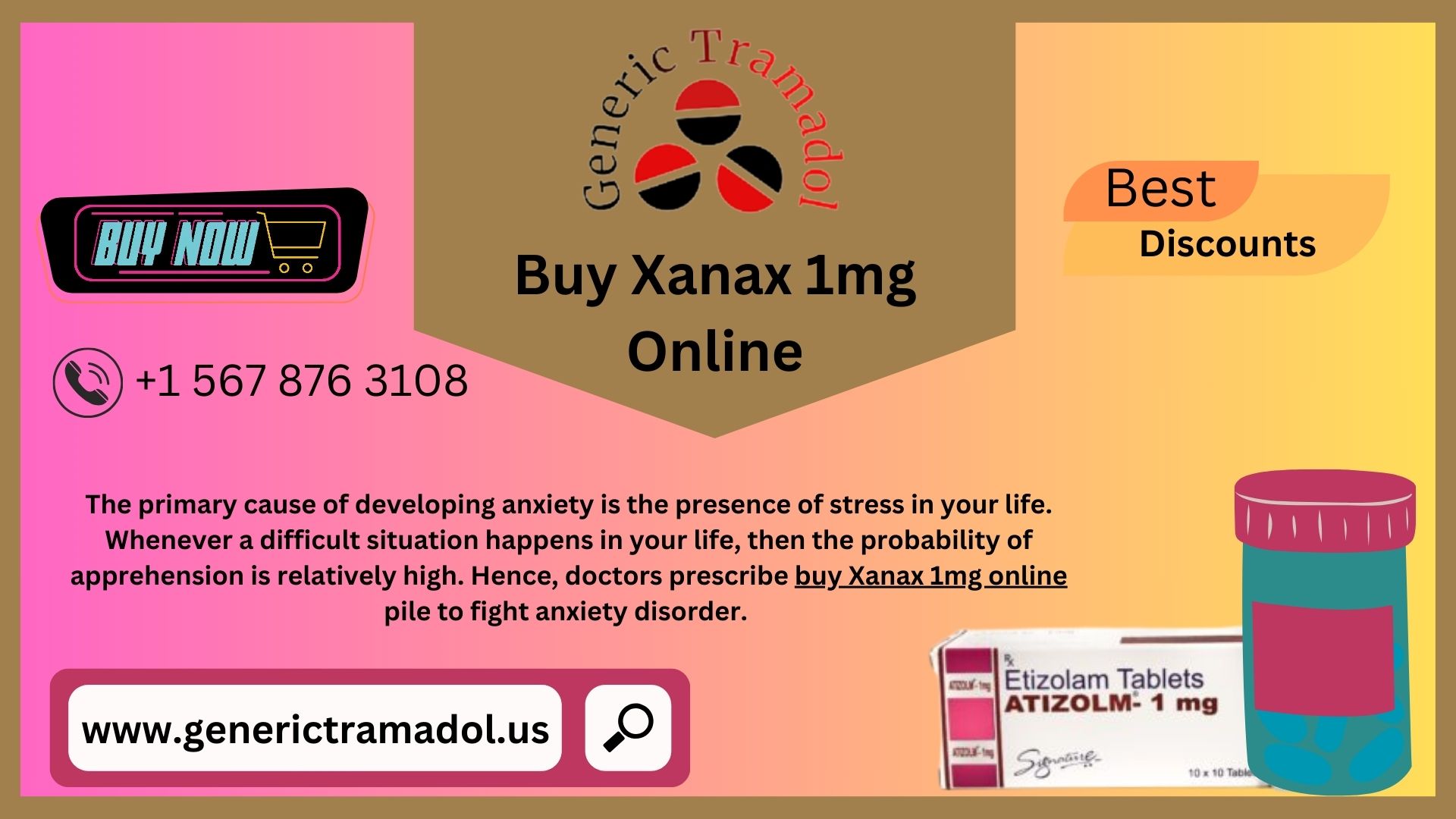 Buy Xanax 1mg Online For Sale