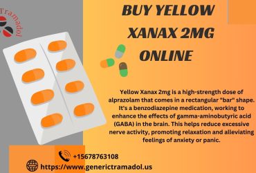 Buy Yellow Xanax 2mg Online Legally in USA