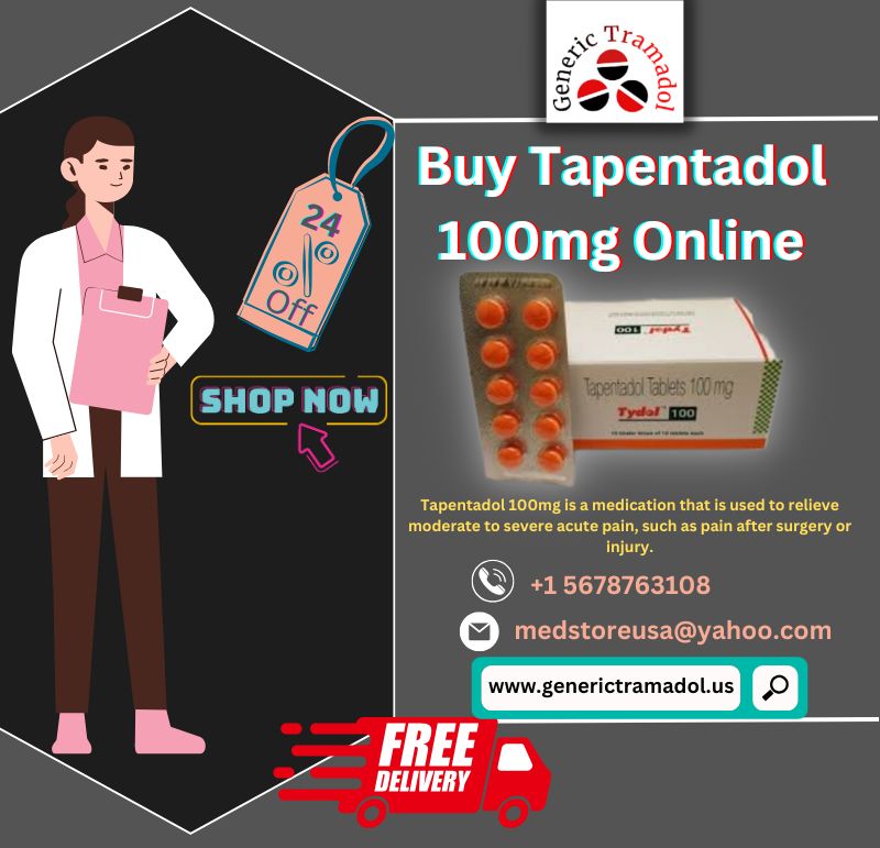 Buy Tapentadol 100mg Online Without Prescription