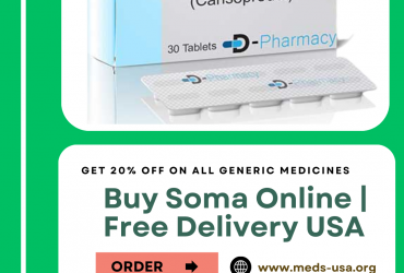 Buy Soma 500 mg Online No Prescription Needed